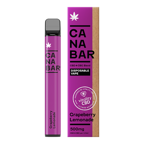 CANABAR - Grapeberry Lemonade Disposable Vape